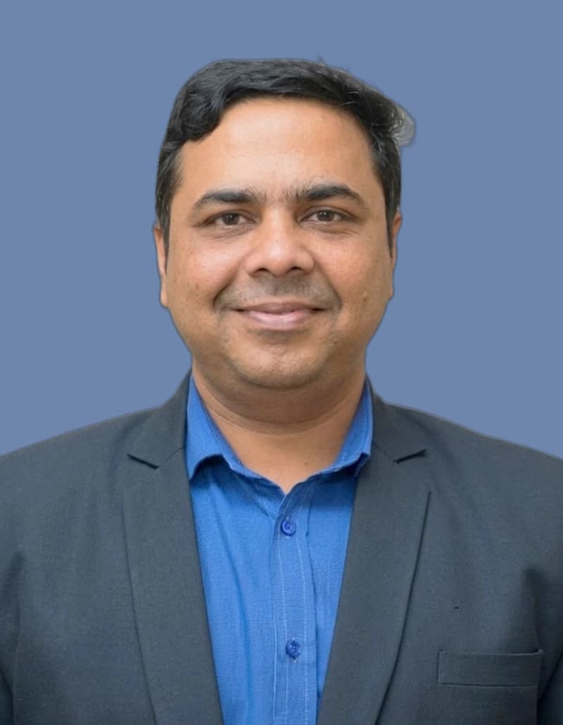 Portrait of CA Ashish Jain, Chief Finance & Accounts Officer