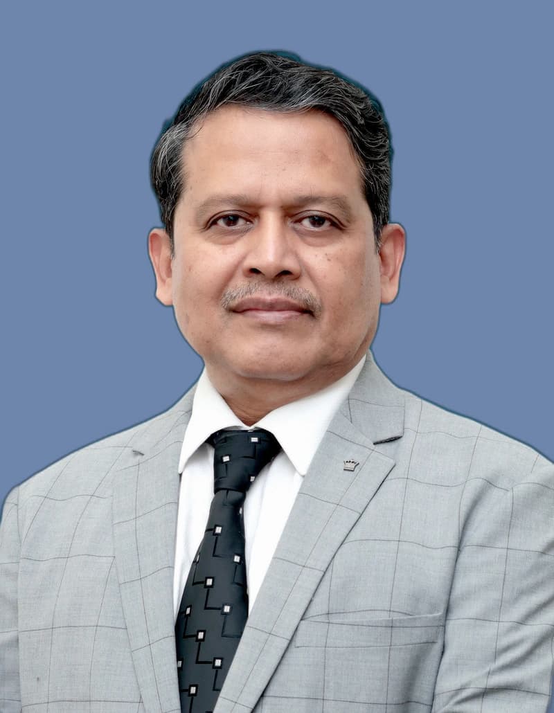 Portrait of Dr. Sajal Mitra, Dean of Medicine