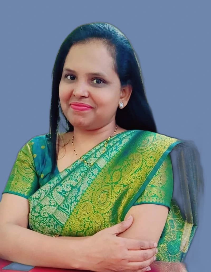 Portrait of Dr. Amrapali Gajbhiye, Principal of Nursing