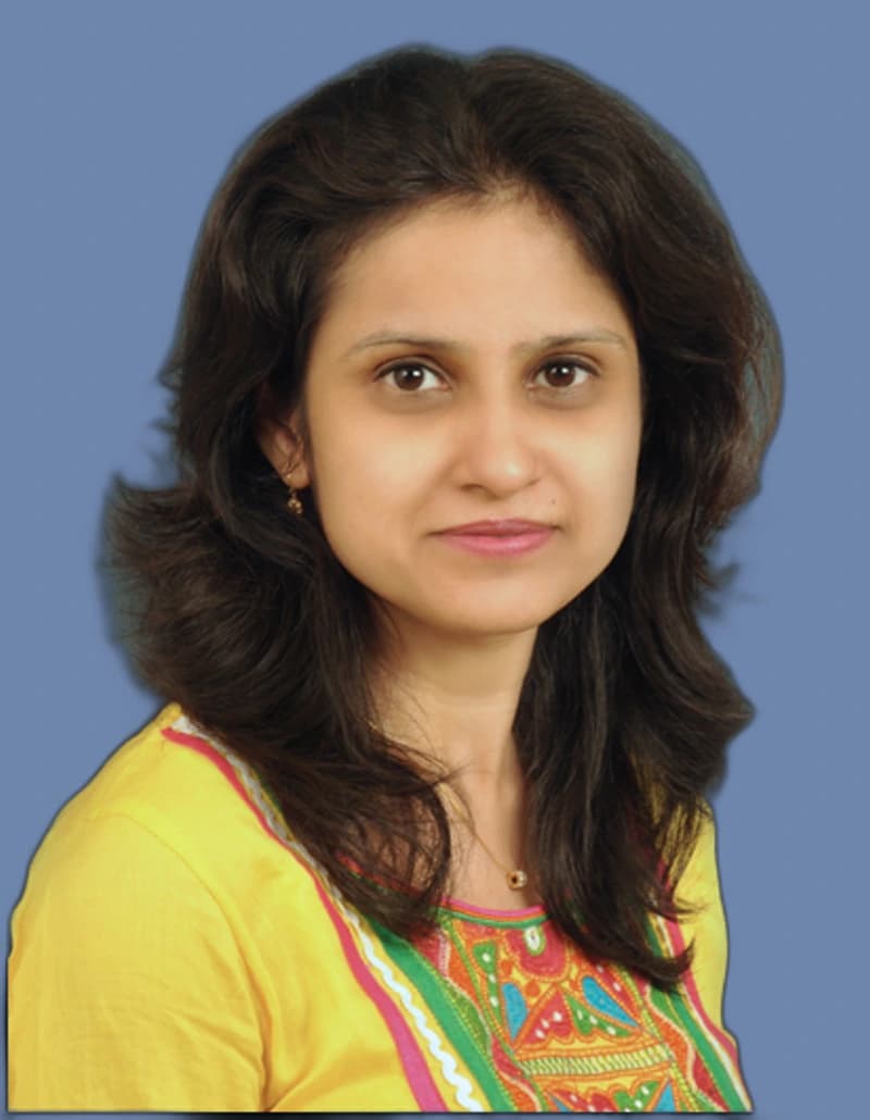 Portrait of Dr. Mohana Majumdar, Registrar